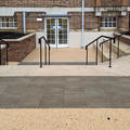 St Hilda's College - Library - (4 of 23) - Steps and entrance doors